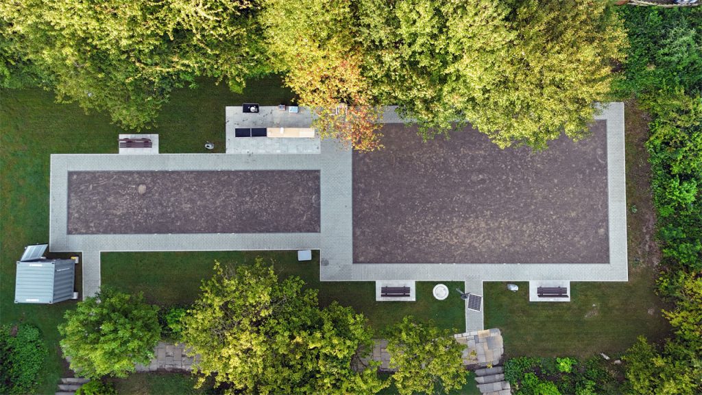 Vereinsplatz Drohnenansicht