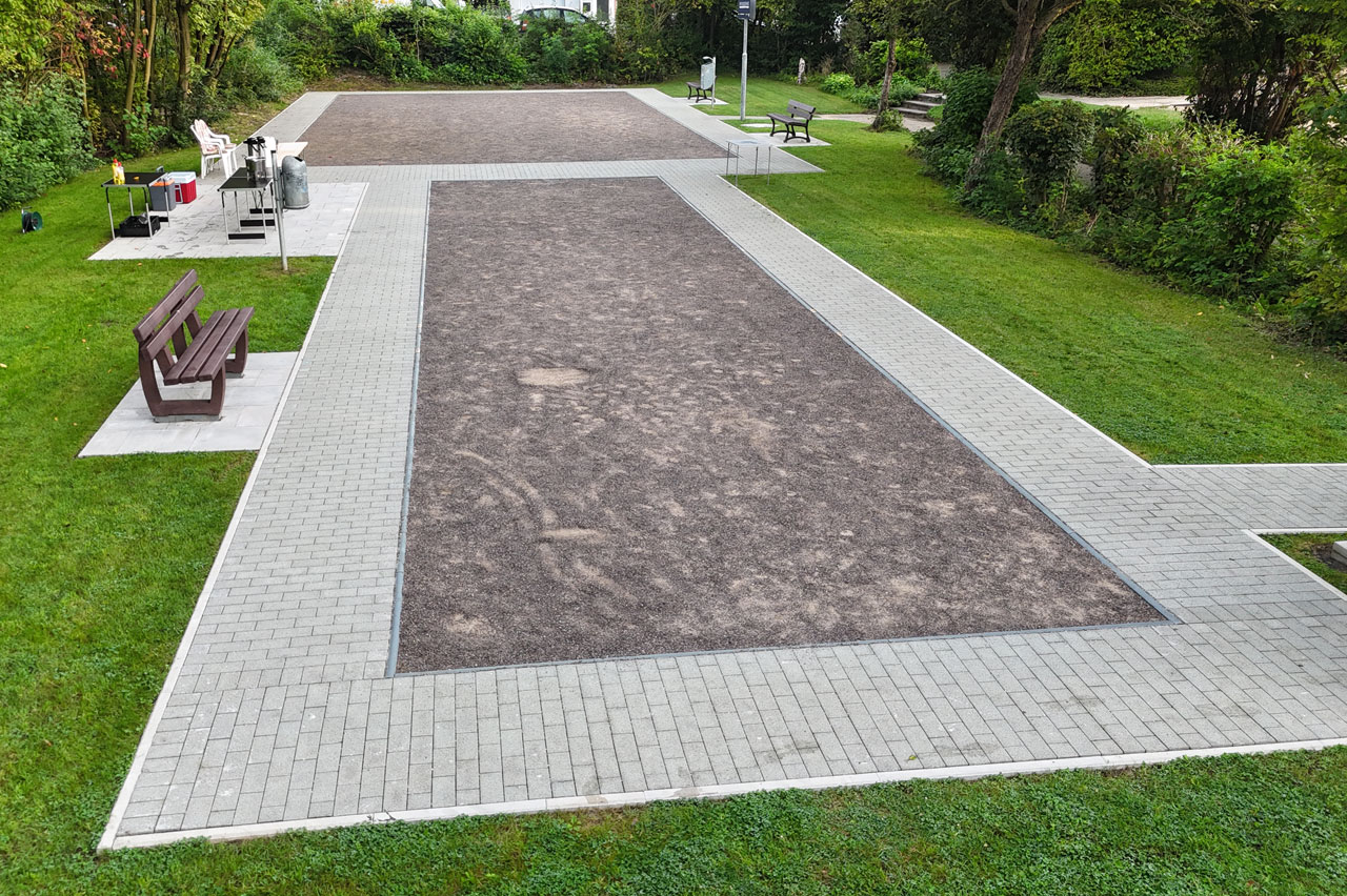 Vereinsplatz Drohnenansicht